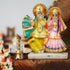 Multicolored Marble Radha Krishna - The Earth Store - God Statue